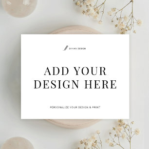 Thank You Card 5.5x4.25" Printing Add Your Design