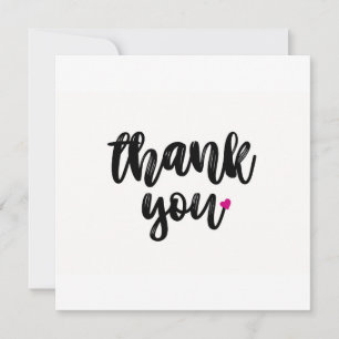 Thank You Card, Appreciation Card