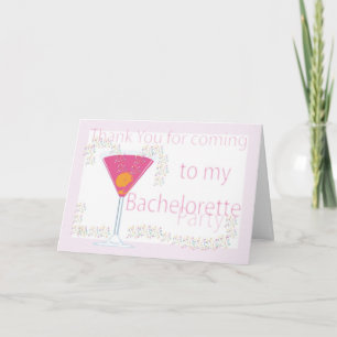 Thank you card Bachelorette Party