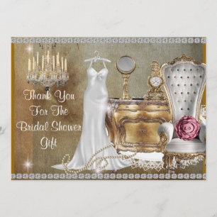 THANK YOU CARD  BRIDAL SHOWER