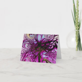 Thank you card. card