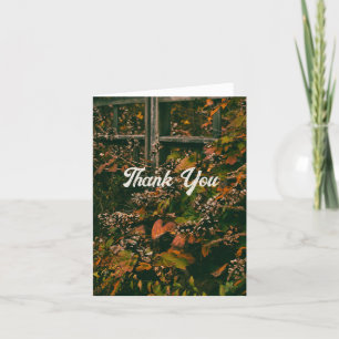 Thank You Card Fall Colours