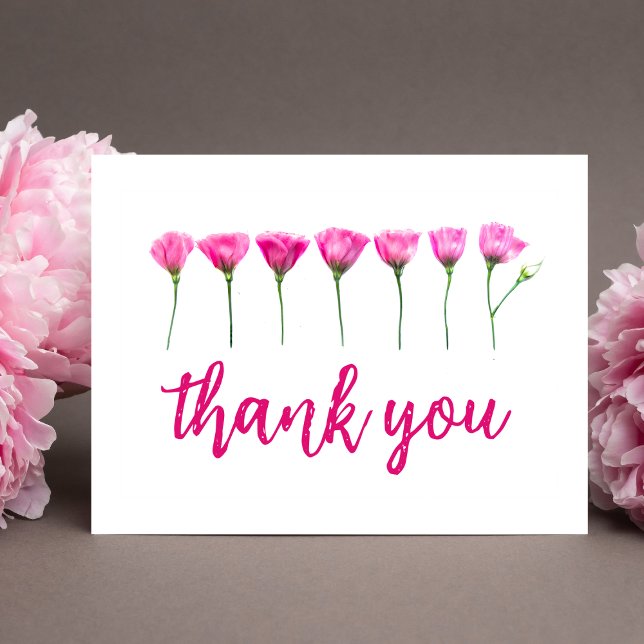 Thank You Card – Floral Design for 90th Birthday (Creator Uploaded)