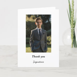 Thank you card - Folded