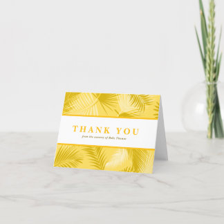 Thank You Card For Baby Shower