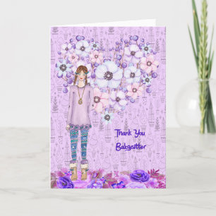 Thank You Card for Babysitter