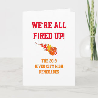 Thank You Card For Basketball Coach