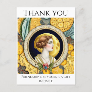 Thank you card for friends