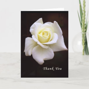 Thank You Card for Sympathy & Flowers