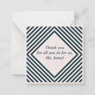Thank You Card for Teacher