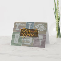 Thank You Card for the Construction Trades