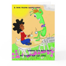 Thank you card (Friendship)