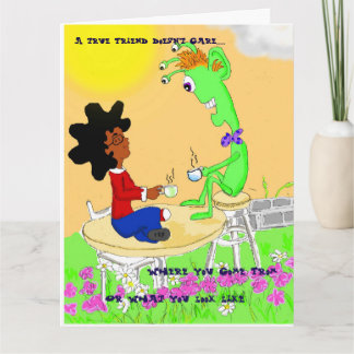 Thank you card (Friendship)