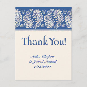 Thank you Card Indian/Jewish