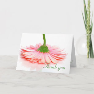 Thank You card made for the Breast Cancer Survivor
