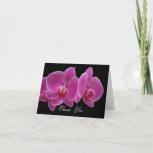 Thank You Card -- Orchids