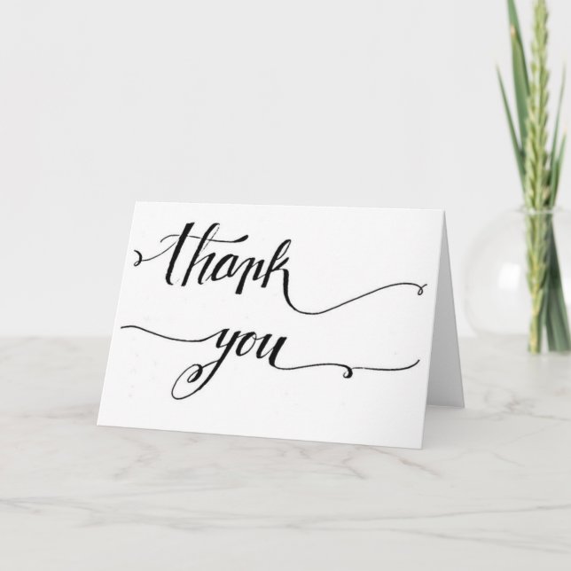 Thank You Card - Paint (Front)