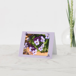 Thank You Card Viola