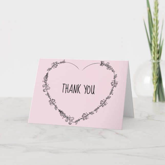 Thank you cards blank inside (Front)
