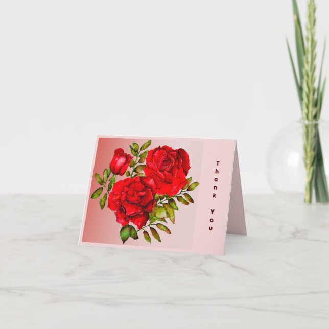 Thank you cards. note card (Front)