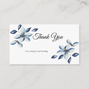 Thank you Cards white 