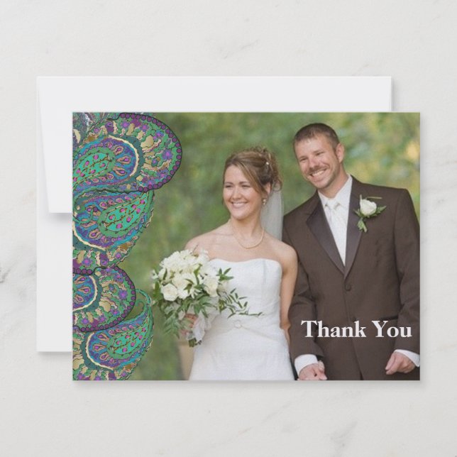 Thank you Cards with your photo (Front)