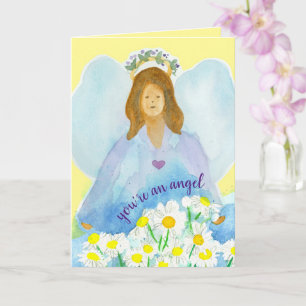 Thank You Caregiver You're An Angel Healthcare Card