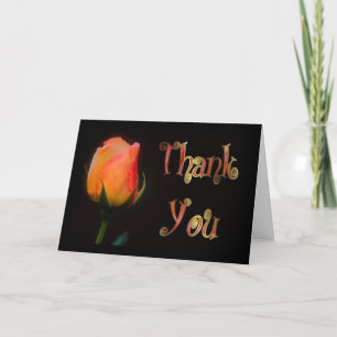 Thank You caring appreciation appreciate rose Card