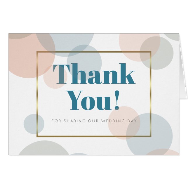 Thank You - Cheery Confetti Dots (Front Horizontal)