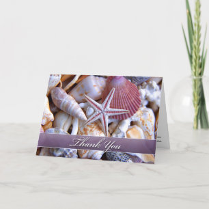 Thank You Clam Shells Card