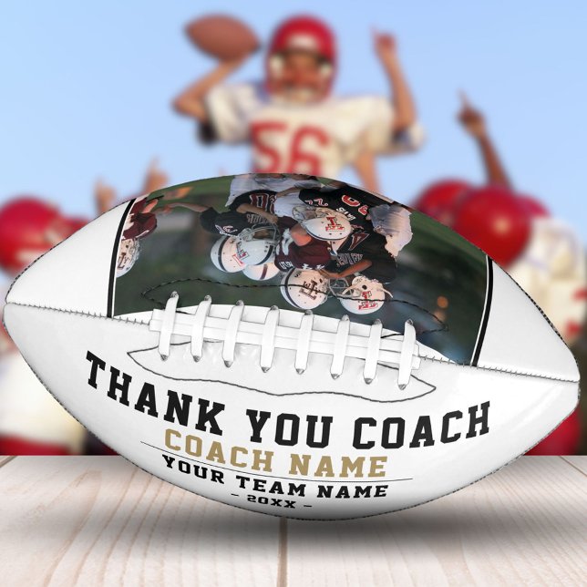Thank you Coach Team Name and Team Photo Football (Creator Uploaded)