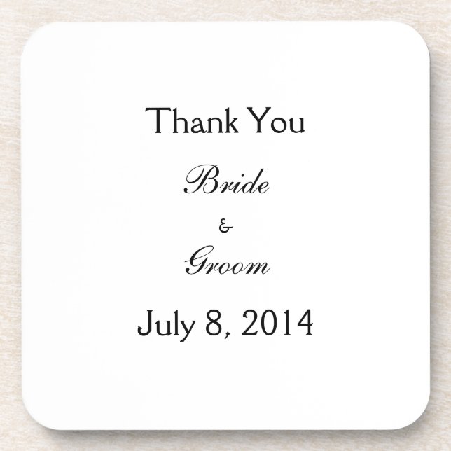 Thank You Coaster (Front)