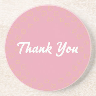 thank you coaster