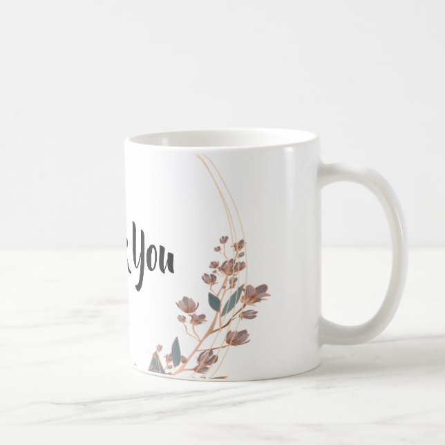 Thank you  coffee mug (Right)