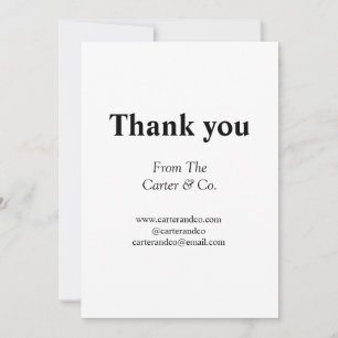 thank you company name from website social emails invitation