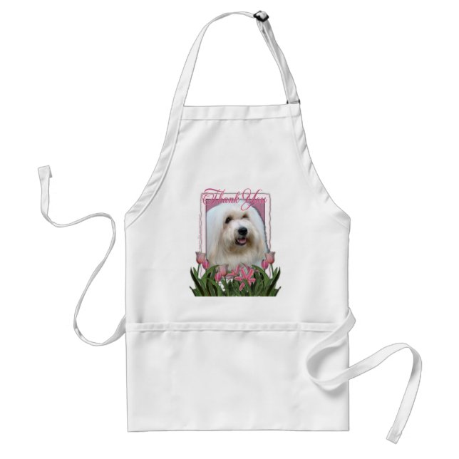 Thank You - Coton de Tulear Standard Apron (Front)