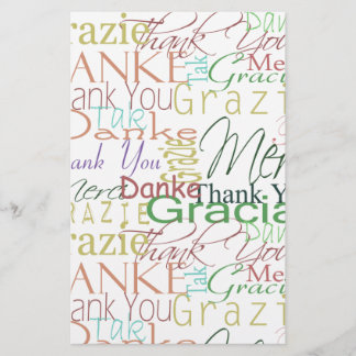 Thank You Craft Paper