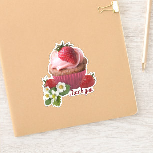 Thank you cup cake