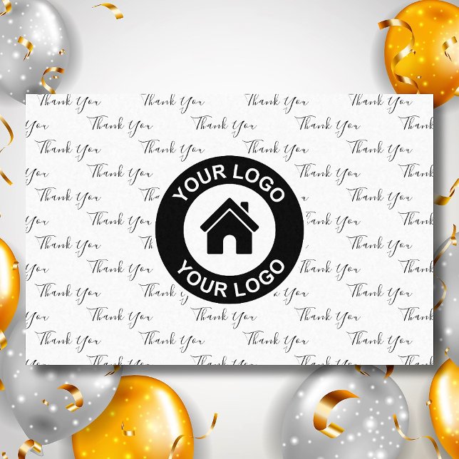 Thank You Custom Business Logo Tissue Paper (Creator Uploaded)