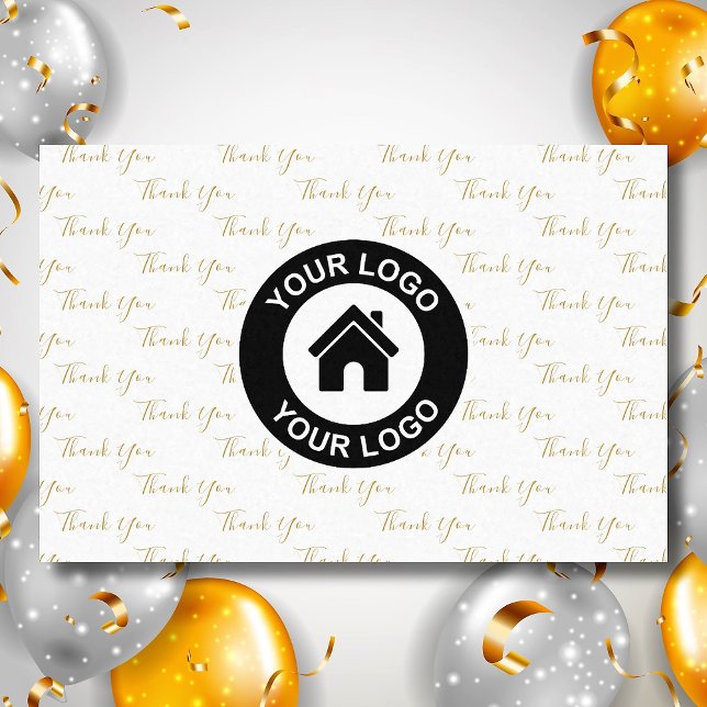 Thank You Custom Business Logo Tissue Paper (Creator Uploaded)