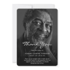 Thank You Custom Funeral Photo Sympathy Grief Loss