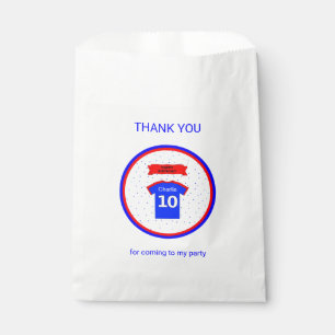 Thank you custom name 10th birthday favour bag