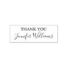 Thank You Custom Script Signature Personalised