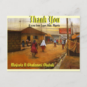 THANK YOU - Customised Postcard