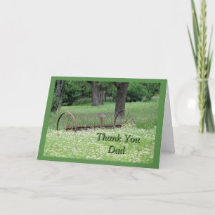 Thank You Dad-changeable words Card