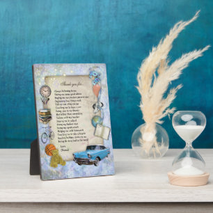 Thank you Dad Plaque