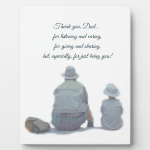 Thank You Dad Plaque