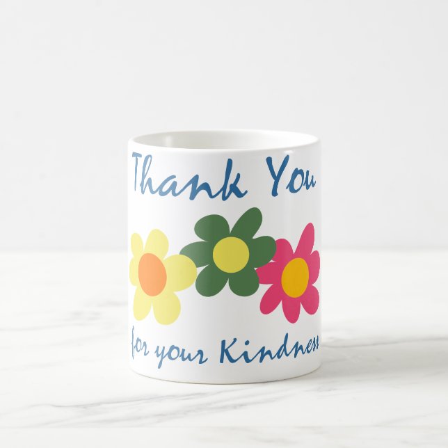 Thank You Daisies Mug (Center)