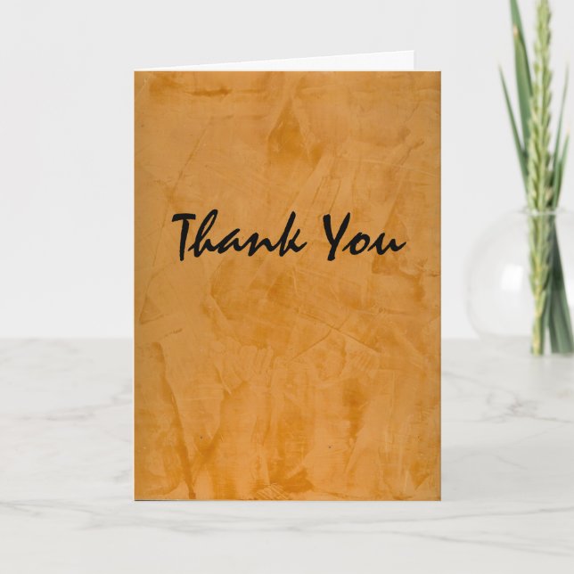 Thank You Dante Marble Card (Front)