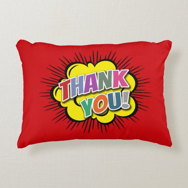 Thank You Decorative Cushion (Front)